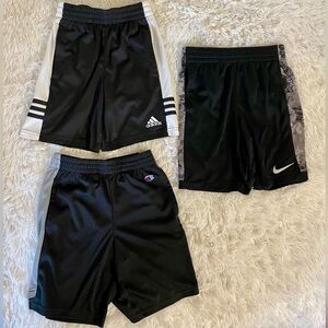 🍀Lot of 3  Boys Athletic Shorts🍀